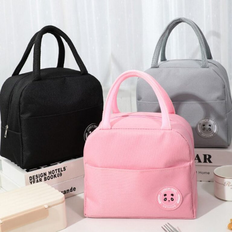 kit2 Bolsa Térmica Portátil Lancheira Térmica M