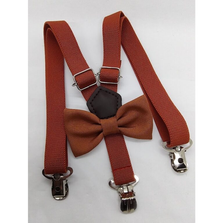 Kit Suspensório E Gravata Infantil Pajem Eventos 