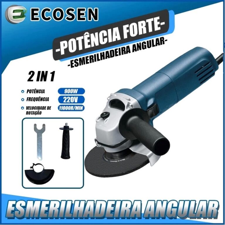 Esmerilhadeira Lixadeira Angular 900w 115mm 4.1/2 