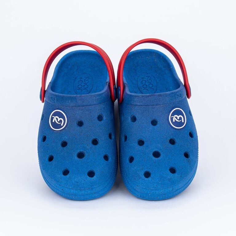 Babuche Infantil Menino Kidy Antiderrapante Azul e