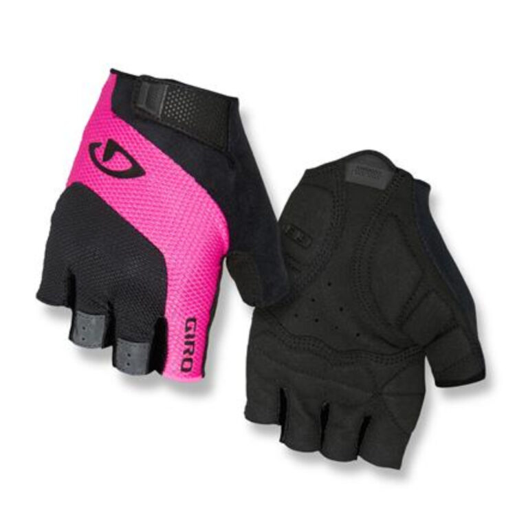 Luva Ciclismo Feminina Giro Tessa Preto/Rosa Taman