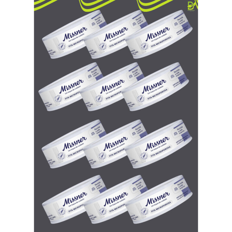 Fita Microporosa Branca 1.2cm X 10m Hipoalergênic
