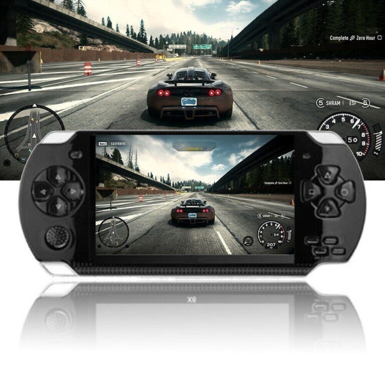 Console Portátil De 4,3 Polegadas PRETO Com 10000