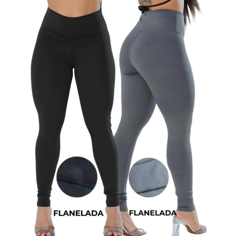 Legging Flanelada Pelúciado Costura Reforçada  C