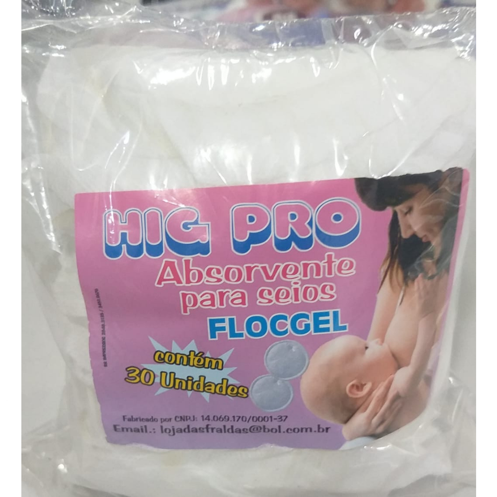 Absorvente De Seios Hig pro 60 Unidades  DIA E NOITE