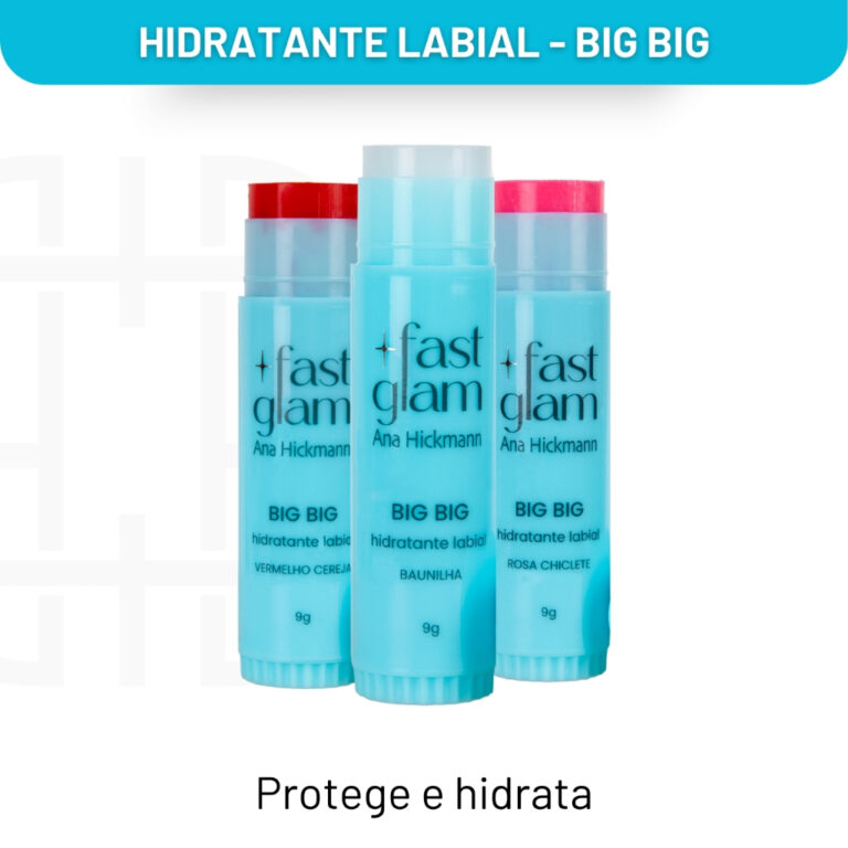 Hidratante Labial Big Big Lip Balm Fast Glam Ana H