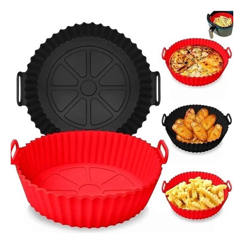 Forma de Silicone Bandeja Airfryer 10un – co