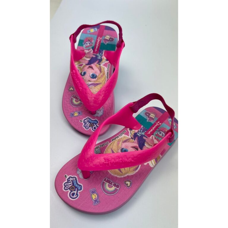 CHINELO IPANEMA POLLY E MAX BABY ROSA/ROSA