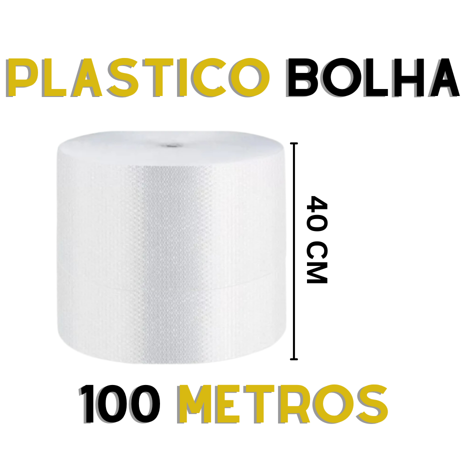 Plástico Bolha 40×100 1 Unidade Resistente Embalar