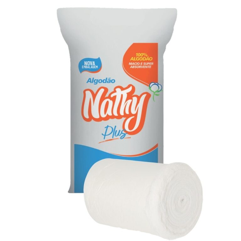 Algodão Hidrófilo em Rolo 500g Macio e Super Abs
