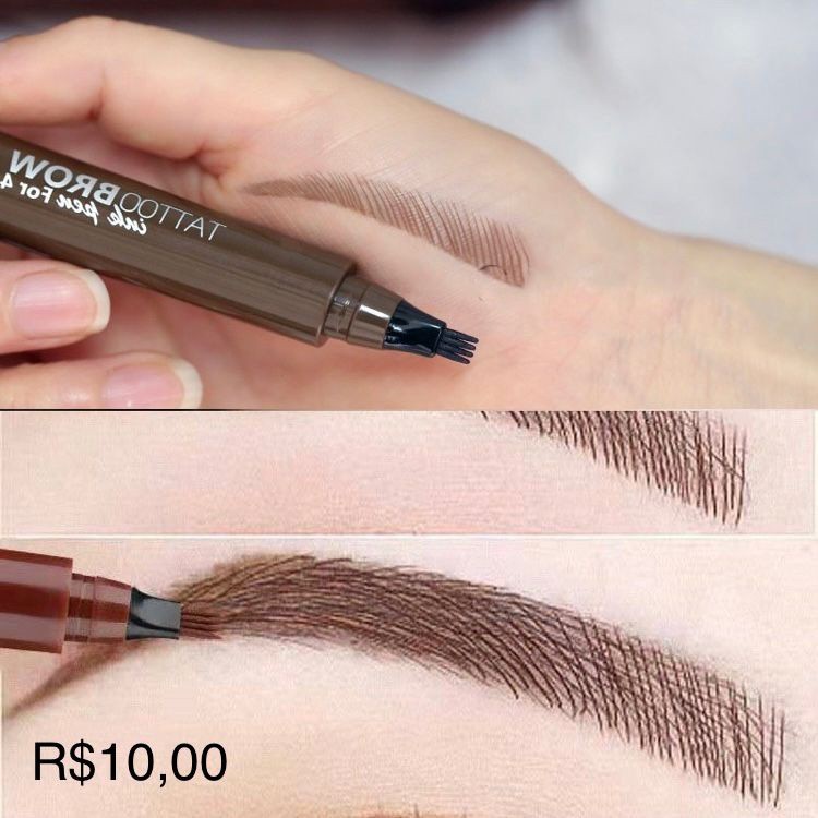 Caneta Sobrancelha Barba À Prova D água fio a fi