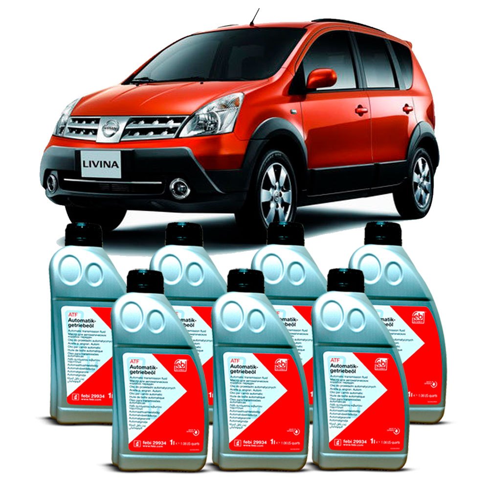 Kit Troca Oleo Cambio Automatico 7 L Febi 29934 Nissan Livina 1.8 16v 2009 A 2014