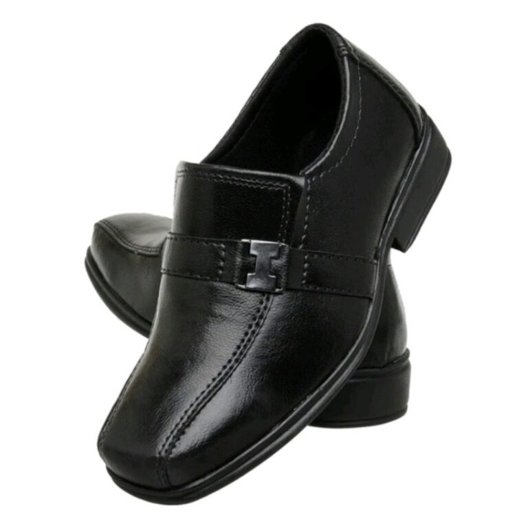 1 Par De Sapato Social Infantil Masculino Do 20 ao