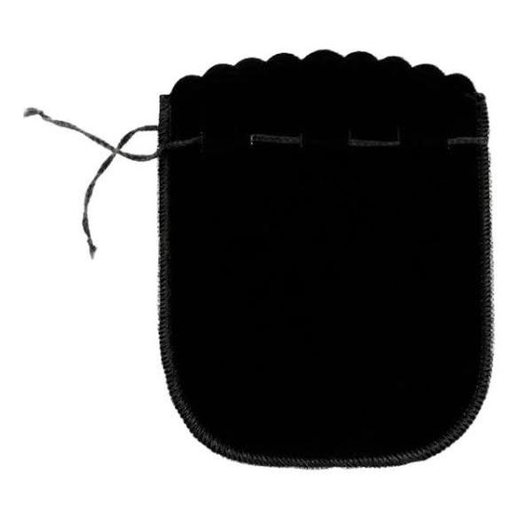 Saquinho de Veludo Preto 6×8 Ideal Para Prese