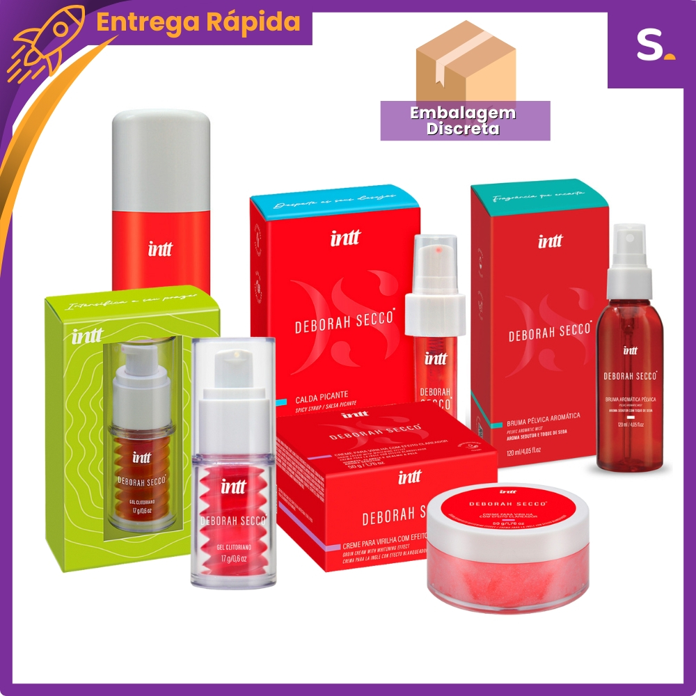 Linha Completa Deborah Secco Gel Estimulante Esfoliante Sabonete – Intt