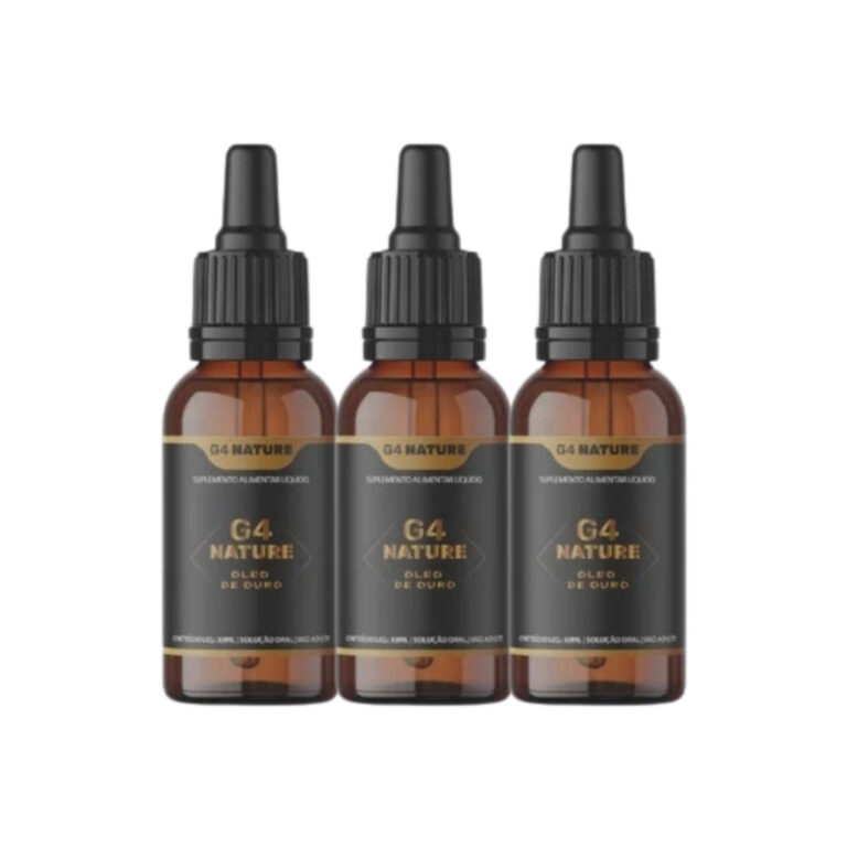 3 frasco de oleo de ouro 30 ml – Suplemento 