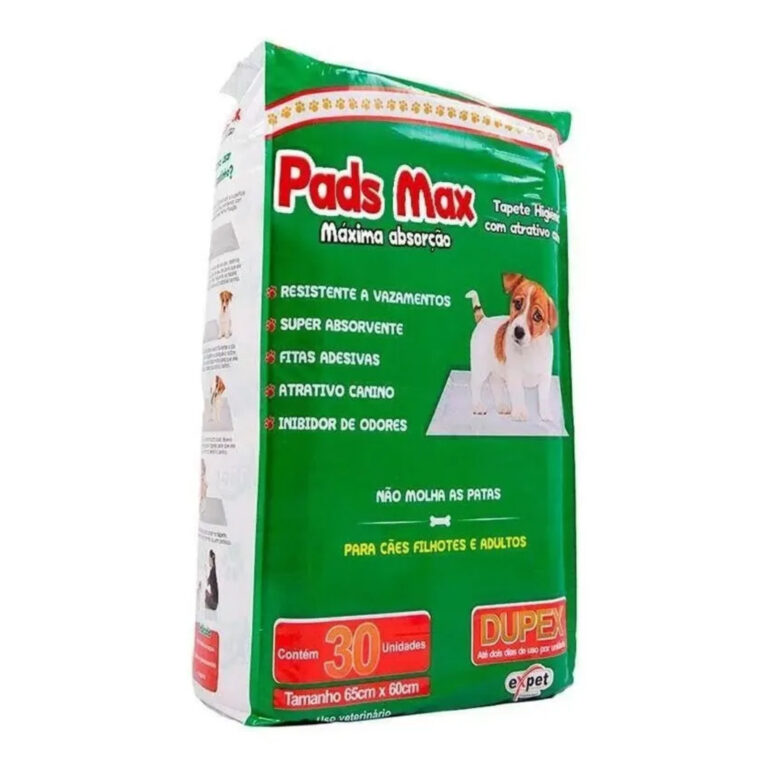 Tapete Higiênico Pads Max Cães 30 Unidades 60cmx