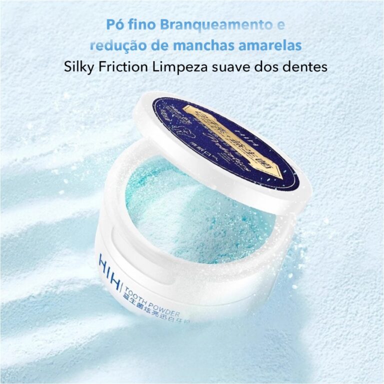 Pó Dental com Probióticos HIH – Clareador 