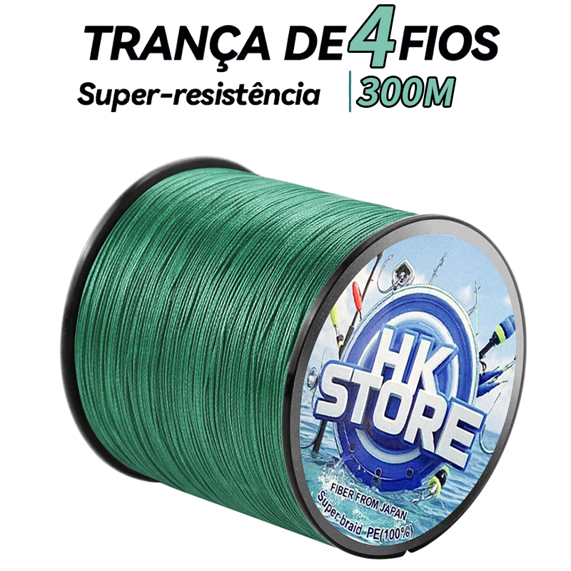 500M/300M Linha De Pesca Trançada 4 Fios Multifilamento Fio Trançado Para Pesca De Carpa / Japonês /