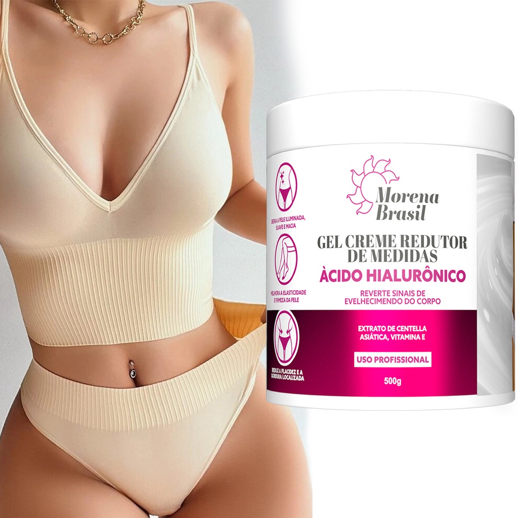 Gel Modelador Corporal Morena Brasil – Morena brasil – 500g