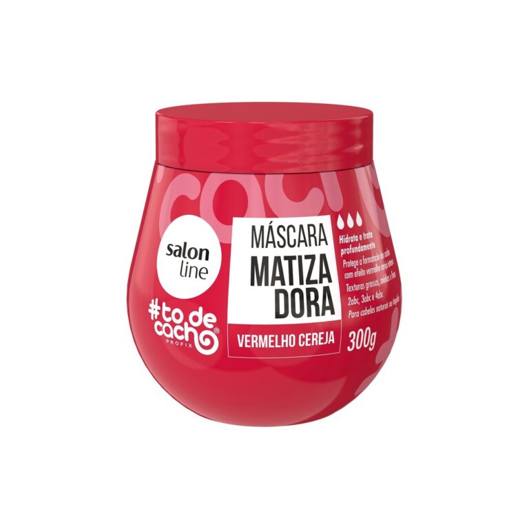 Máscara Matizadora #todecacho Vermelho Cereja 300