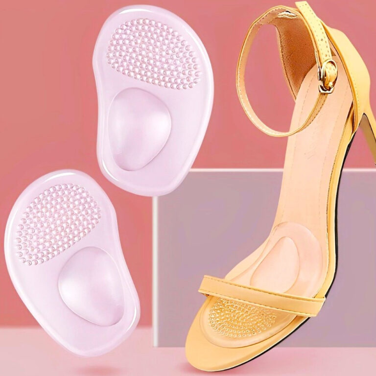 2 Pares Palmilha em Gel Silicone Antiderrapante An