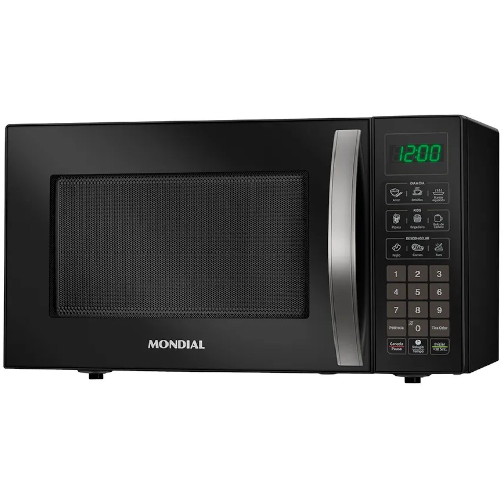 Micro-ondas 34 litros 1400W 10 níveis de potência – MO-02-34-B Mondial