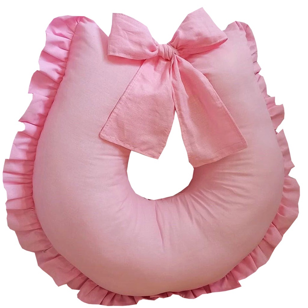 Almofada Amamentação Com Capa Estampa Lisa Promoção