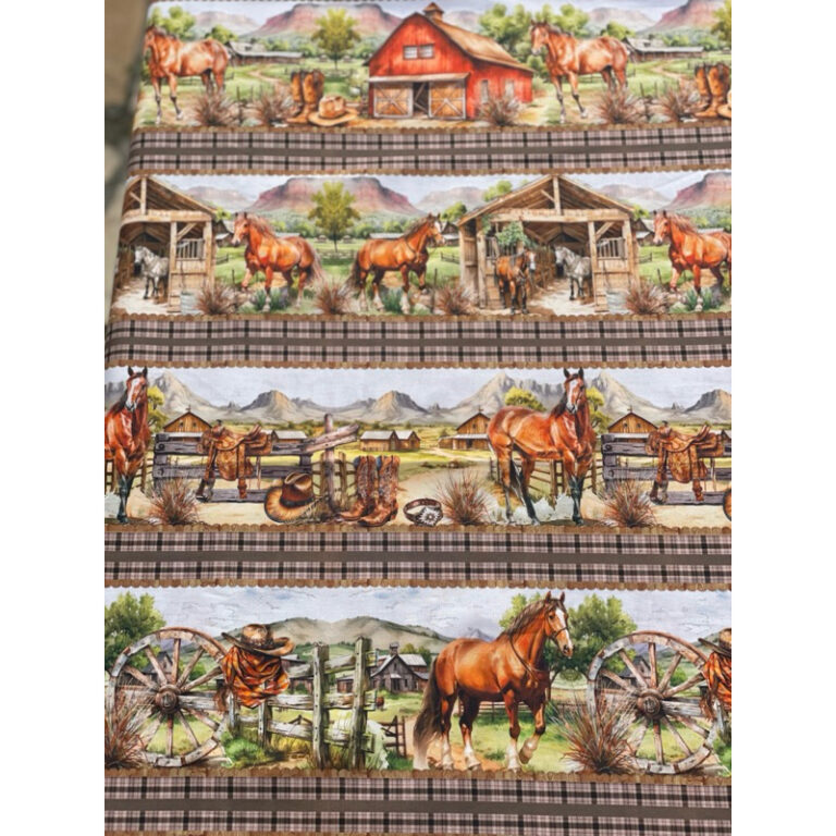 TEE 177 Barras Vida de Cawboy (0,50 cm X 1,50 cm)