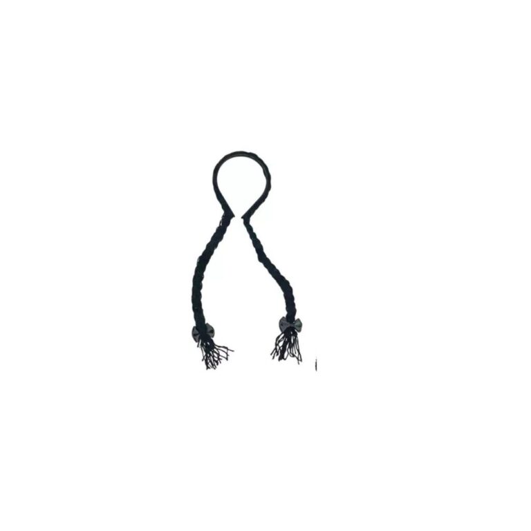 Tiara para festa com tranças enfeite cabelo envio
