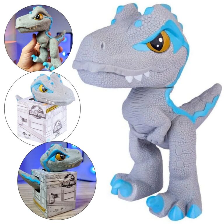 Boneco Velociraptor Blue Dinossauro Jurassic World