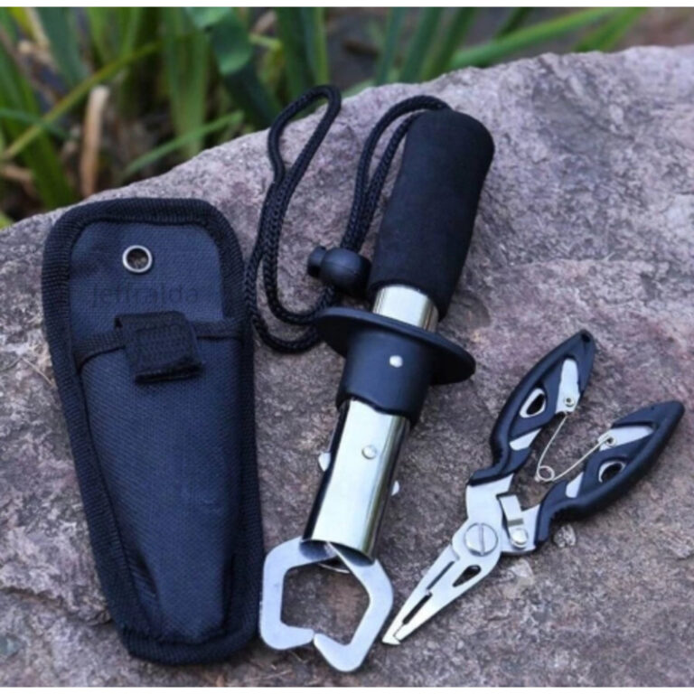 Kit 3Pcs Alicate De Pesca E Ferramentas Multifunci