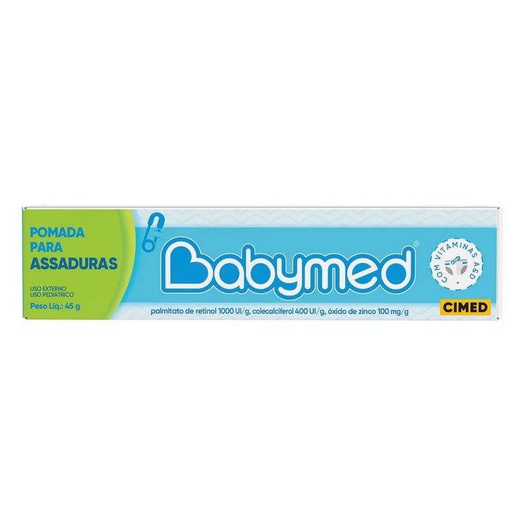 Pomada Para Prevenção De Assaduras Babymed Azul 