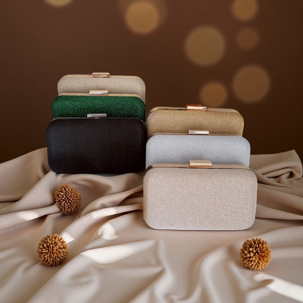 Bolsa clutch festa Casament bolsa com brilho de fest Carteira Feminina Com Glitter