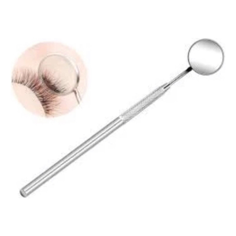 Espelho De Precisão  Para Extensão De Cílios Inox Dentista