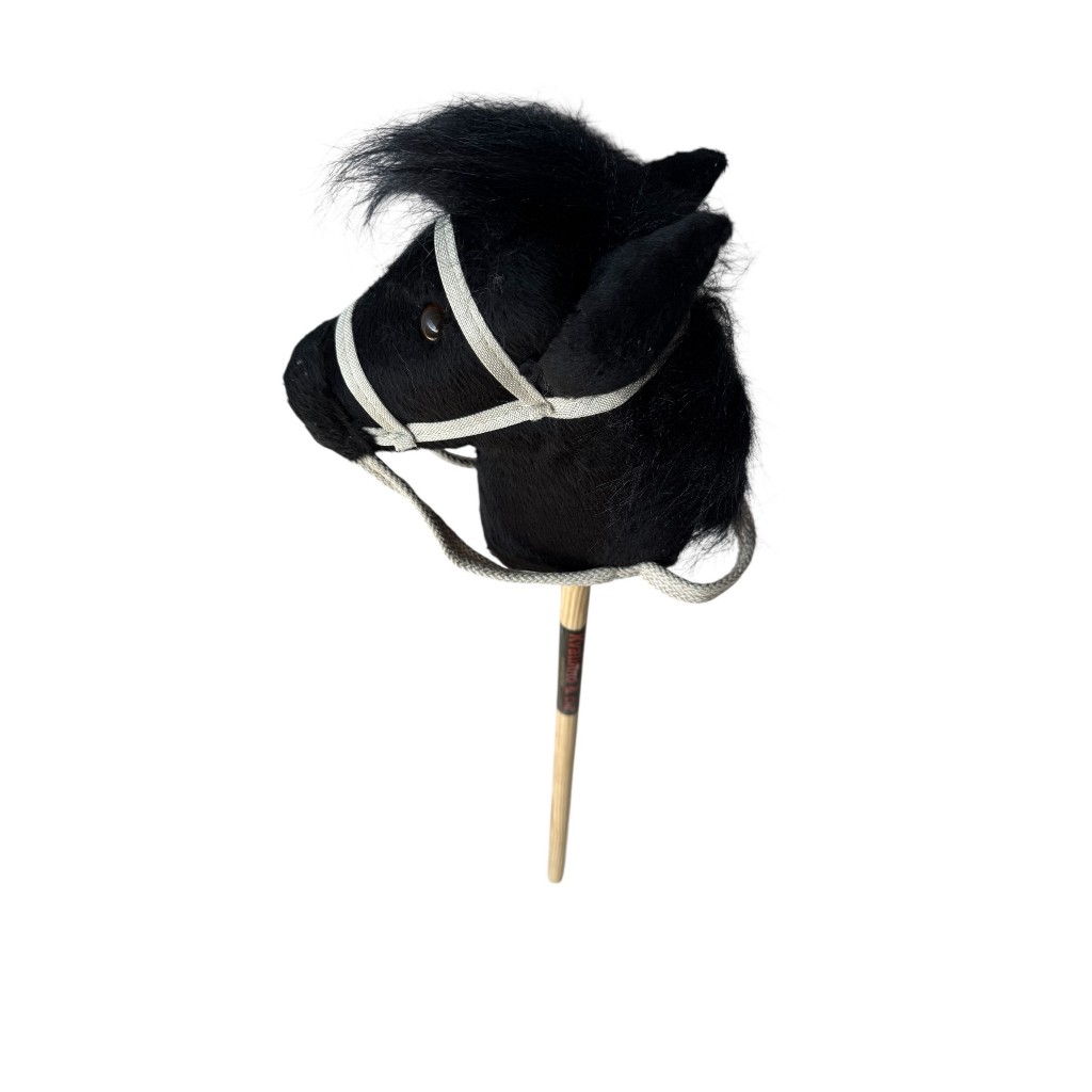 Cavalinho de Pau cavalo de cabo de madeira brinquedo artesanal