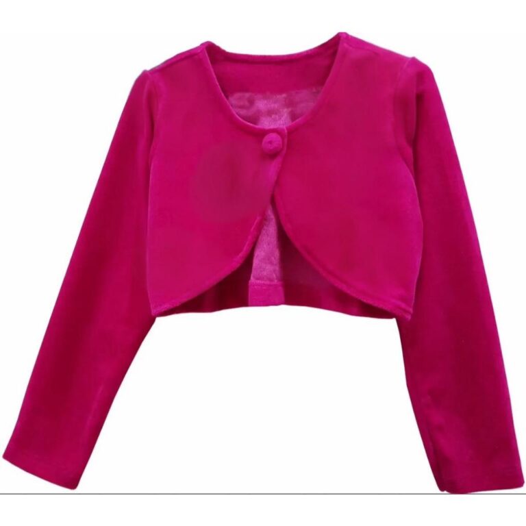 Bolero Infantil Festa Menina Plush Varias Cores Di