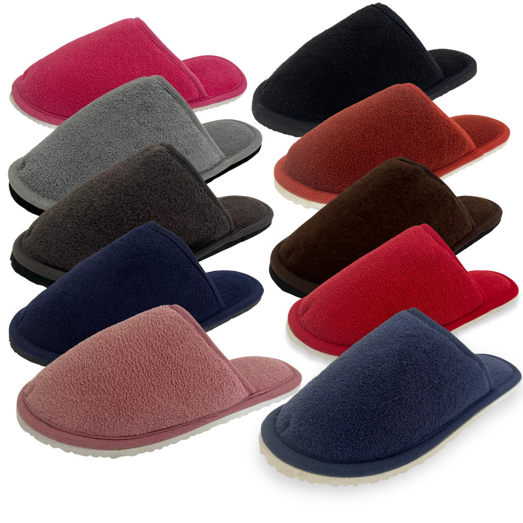 Chinelo de Quarto Pantufa Tradicional Atoalhada