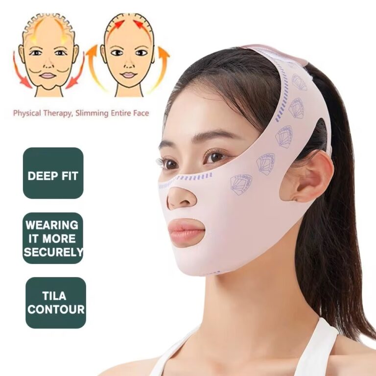 Faixa Cinta Facial Elimina Papada Modela Afina Ros
