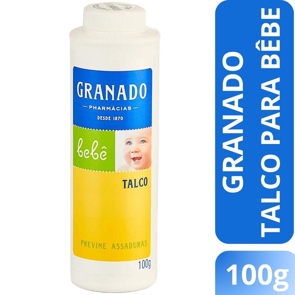 Talco Bebê Granado 100g