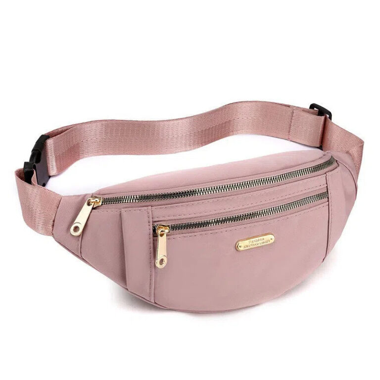Bolsa Transversal Feminina Pochete em Lona Imperme