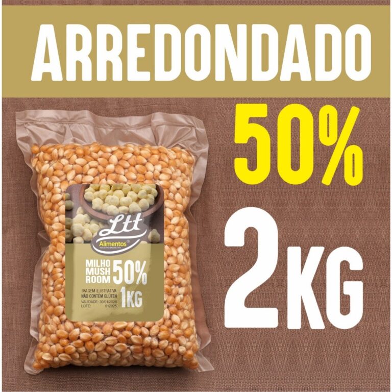 MILHO MUSHROOM 50% 2kg ou 1kg