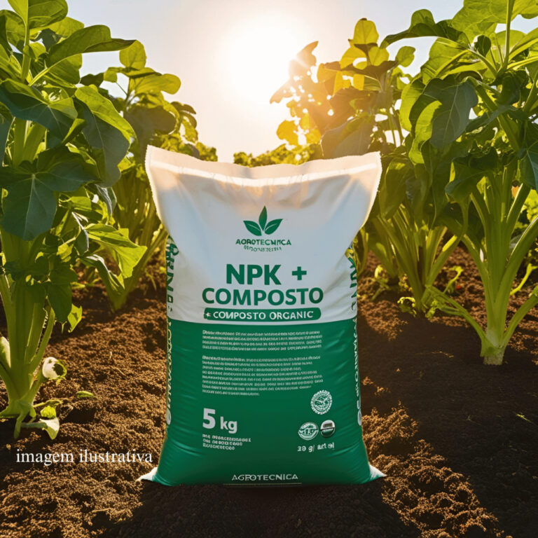 Adubo Composto Orgânico  NPK com 2 e 5kg |  para 