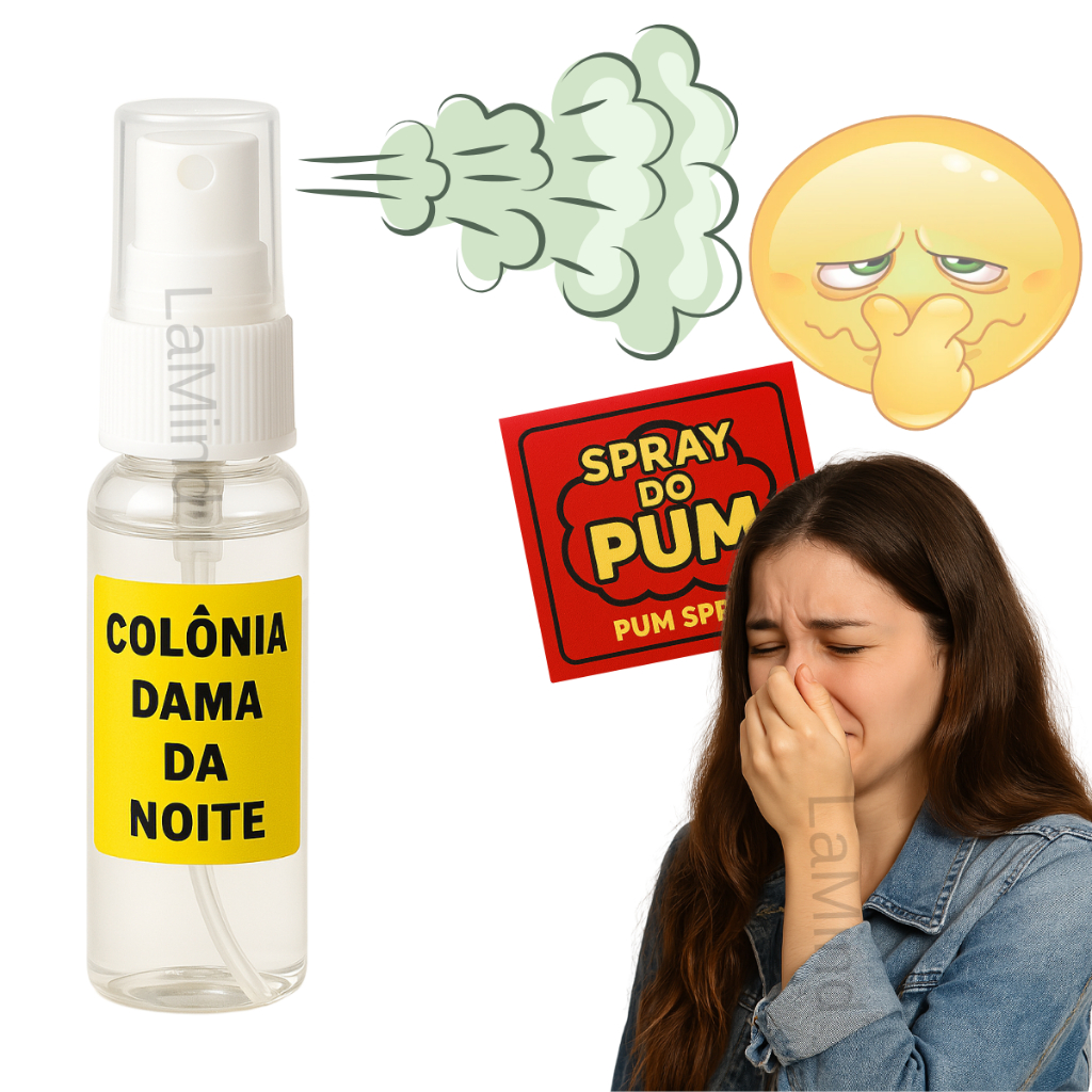 Spray de Pum Pegadinha Peido Fedido Fedorento Engraçado Fedo