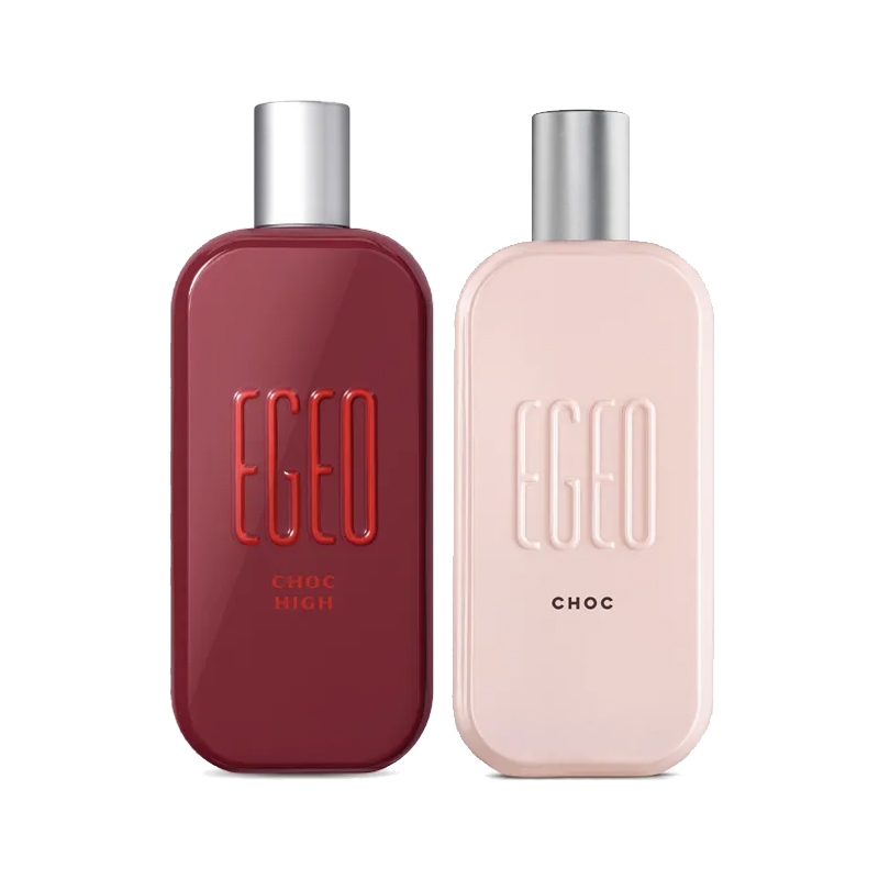 Kit Dupla Body Splash Chocolate Egeo Choc High – Feminino 200 ml