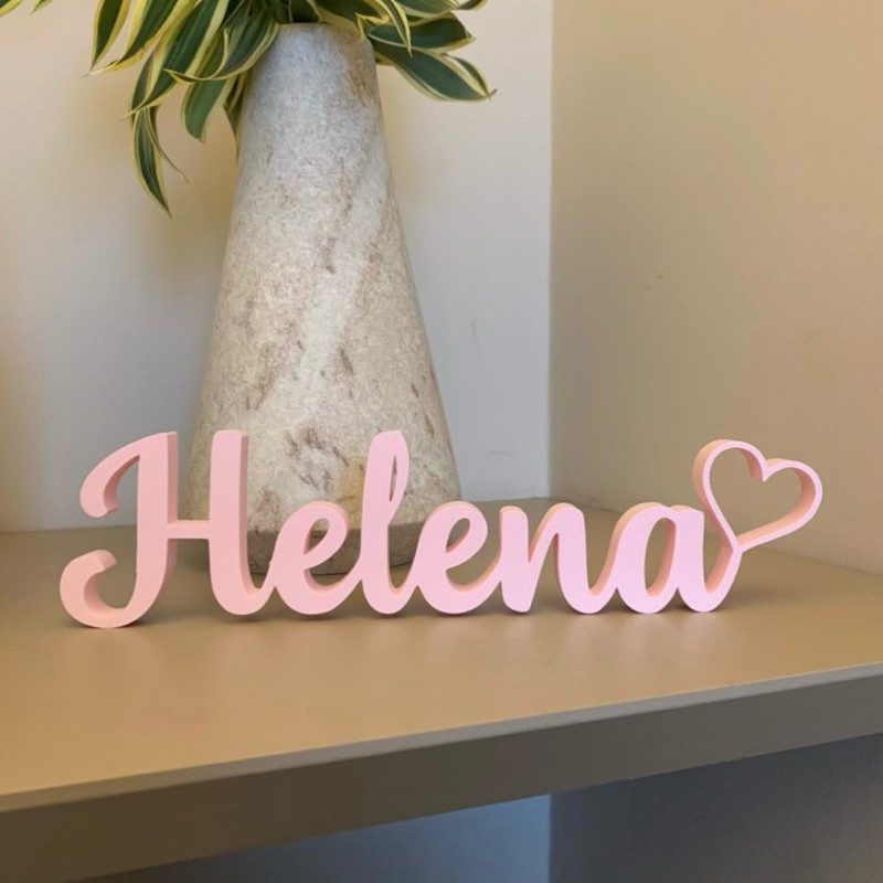 Nome Personalizado Para Quarto Do Bebe, Mesa, Estante ou saida Maternidade