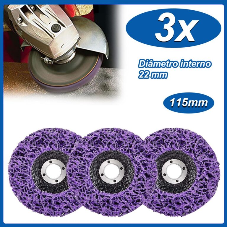 Disco De Limpeza Flap para Remover Tintas Usado em