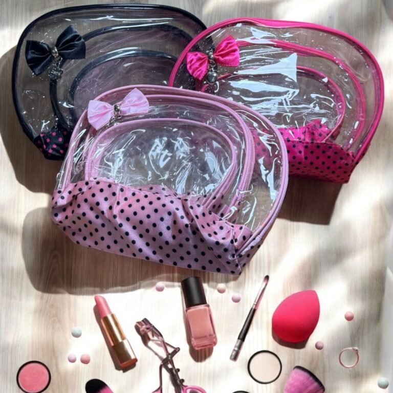 Kit Necessaire Bolsa Organizador De Maquiagem E Co