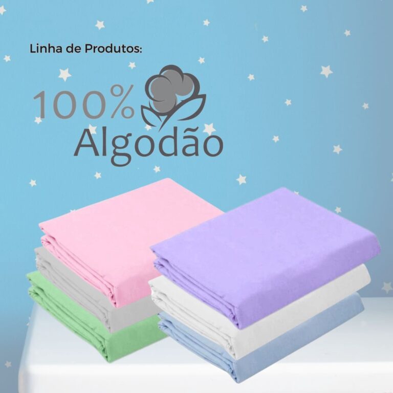 KIT 3 LENÇOL DE BERÇO PADRÃO AMERICANO AVULSO C