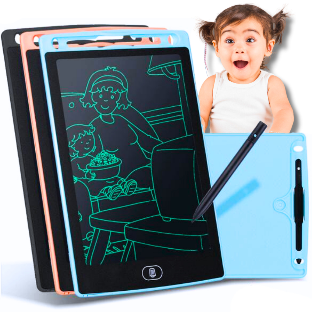 Lousa Mágica Tela Lcd 8.5 /10.5 /12 Polegadas Infantil De Escrever E Desenhar Tablet – Envio Imediat